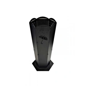 3E Grup - Avicenna Home031 Dekoratif Metal Şemsiyelik Siyah