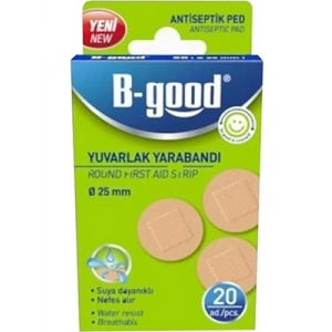 3E Grup - B-good Yara Bandı Yuvarlak 20li B860