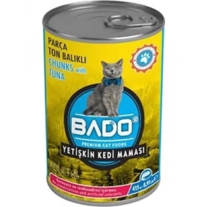3E Grup - Bado 415 Gr Ton Balıklı Yetişkin Kedi Maması Yaş
