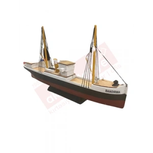3E Grup - Bandırma Vapuru Maketi 35 Cm Büyük Boy Gry-bnd33