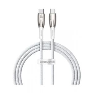 3E Grup - Baseus Glimmer Series 1 Metre 100w Type-c To Type-c Kablo Beyaz