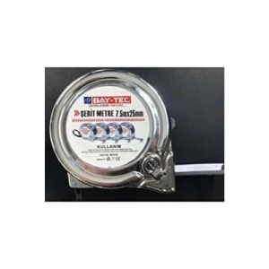 3E Grup - Bay-tec Mk4148 7.5 Metre 25 Mm Krom Şerit Metre