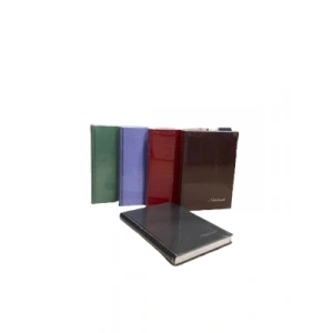 3E Grup - Bayındır 14x20 160yp Kareli Sert Kapak Dikişli Defter Bcb0501