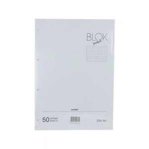 3E Grup - Bayındır A4 Kolej Yedek Kareli Yeşil 50 Yp