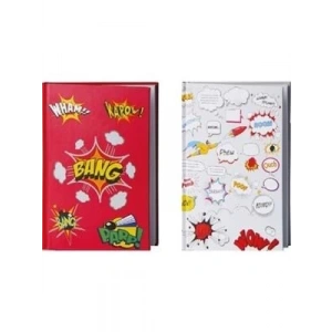 3E Grup - Bayındır Bang Serisi 14x20 Sert Kapak Not Defteri Kareli 120 Yp. Bad0444