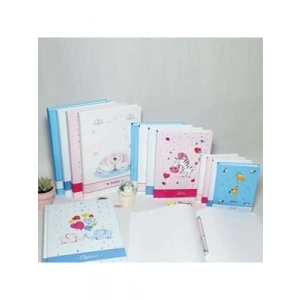 3E Grup - Bayındır Zoo 17x24 Cm Sert Kapak Defter Çizgili 120 Yp Bad0488