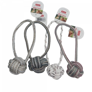 3E Grup - Benny Diş İpi Köpek Oyuncağı 23cm Çeşitli Renklerde