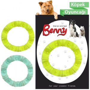 3E Grup - Benny Köpek Oyuncağı Yuvarlak Şekilli 11,5 cm Çeşitli Renklerde