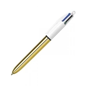 3E Grup - Bic 4 Colours Shine Tükenmez Kalem Silver 982873