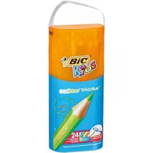 3E Grup - Bic Evolutıon Kuruboya Kalemi 24 Lü Tam Boy Kutulu 922511