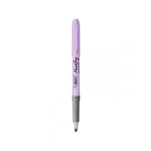 3E Grup - Bic Grip Pastel Fosforlu Kalem Mor