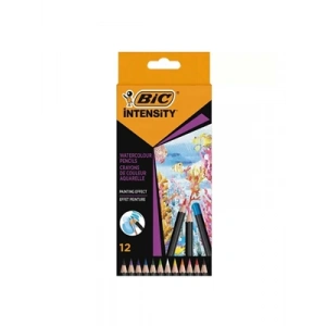 3E Grup - Bic İntensity Aquarelle Kuru-suluboya Kalemi 12 Li 511726