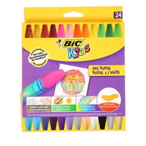 3E Grup - Bic Kıds Oıl Pastel Boya 24 Lu Cbw24 926447