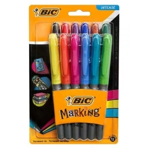 3E Grup - Bic Markıng Intense Permanent Kalem 12 Renk 961442