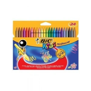3E Grup - Bic Plastıdecor Pastel Boya 24 Lü 8297724