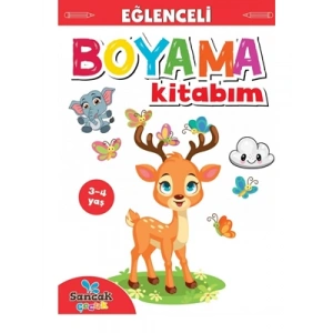 3E Grup - Boyama Zamanı Eğlenceli Boyama Kitabım (3-4 Yaş) - Koloni Kitap