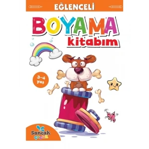3E Grup - Boyama Zamanı Eğlenceli Boyama Kitabım (5-6 Yaş) - Koloni Kitap