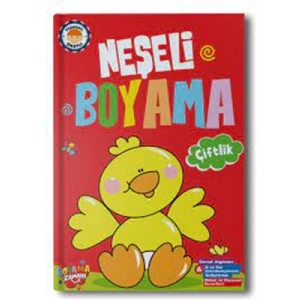 3E Grup - Boyama Zamanı Neşeli Boyama - Çiftlik - Koloni Kitap