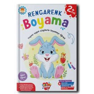 3E Grup - Boyama Zamanı Rengarenk Boyama (+2 Yaş) - Koloni Kitap