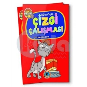 3E Grup - Boyamalı Çizgi Çalışması - Karatay Yayınları