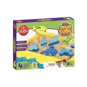 3E Grup - Bubu 1000gr Oyun Kumu Büyük Havuzlu Araç Kalıplar Ku0054