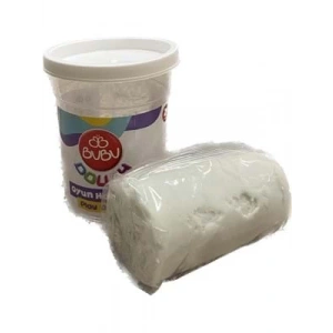 3E Grup - Bubu 125 Gr Oyun Hamuru Beyaz Oh0026