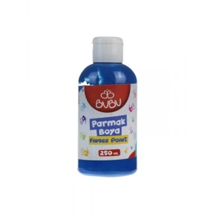 3E Grup - Bubu 250 Ml Parmak Boyası Mavi Par012
