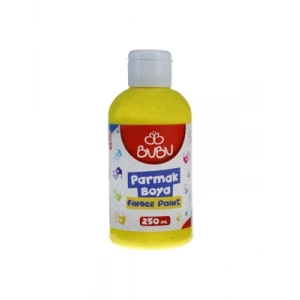 3E Grup - Bubu 250 Ml Parmak Boyası Sarı Par014