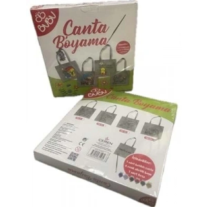 3E Grup - Bubu Çanta (bez) Boyama Bubu-ac0003