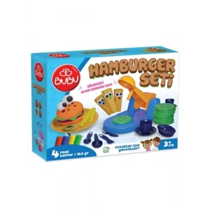 3E Grup - Bubu Oyun Hamuru Seti Hamburger (l) Oh0010