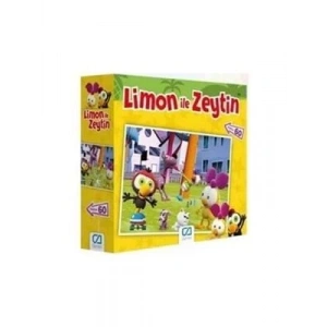 3E Grup - Ca Limon İle Zeytin 60 Parça Puzzle Ca.5096