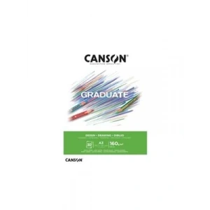 3E Grup - Canson Graduate A3 160 Gr 30sy Çizim Sketch Defter Dessın Cangrad 400110366