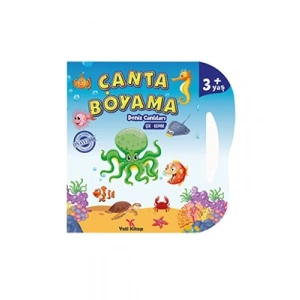 3E Grup - Çanta Boyama - Deniz Canlıları - Yeti Kitap