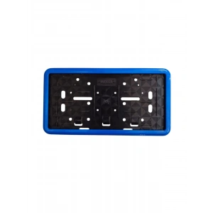 Çerçeveli Dikdörtgen  Plakalık Plaka Altlığı Mavi 32X17cm 1 Adet