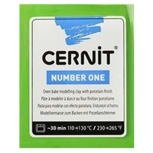 3E Grup - Cernit Fırınlanabilir Seramik Hamuru 56 Gr Açık Yeşil 62611