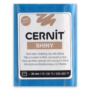 3E Grup - Cernit Fırınlanabilir Seramik Hamuru 56 Gr Metalik Mavi 56200