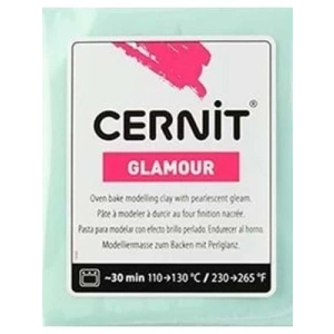 3E Grup - Cernit Fırınlanabilir Seramik Hamuru 56 Gr Sedefli Açık Yeşil 56611