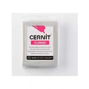 3E Grup - Cernit Fırınlanabilir Seramik Hamuru 56 Gr Sedefli Gümüş 62080