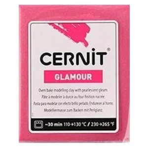 3E Grup - Cernit Fırınlanabilir Seramik Hamuru 56 Gr Sedefli Karmen Kırmızı 56420