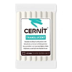 3E Grup - Cernit Fırınlanabilir Seramik Hamuru 56 Gr Yarı Saydam Gece Parıltası 62024