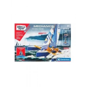 3E Grup - Clementoni Bilim ve Oyun - Mekanik Laboratuvarı Yelkenli Tekne Cle-64319