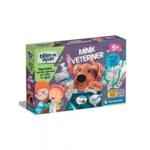 3E Grup - Clementoni Bilim ve Oyun - Minik Veteriner Cle-64195
