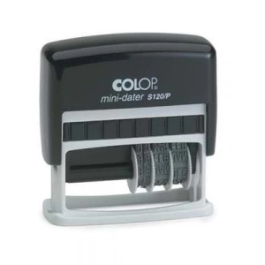 3E Grup - Colop S120-dd Mini Çift Haneli Tarih Kaşesi