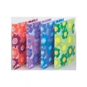 3E Grup - Comix A4 Çiçek Desenli Sunum Dosyası 20li A525