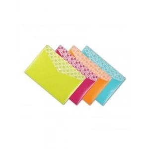 3E Grup - Comix A4 Çıtçıtlı Zarf Dosya Desenli A1859