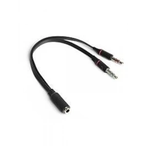 3E Grup - Dark Dk Cb Auc04 Kulaklık-mikrofon Y Splitter Stereo Çevirici Kablo