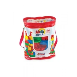 3E Grup - Dede 100 Parça Akıllı Çocuk Lego 01023