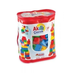 3E Grup - Dede 125 Parça Akıllı Çocuk Lego 01313