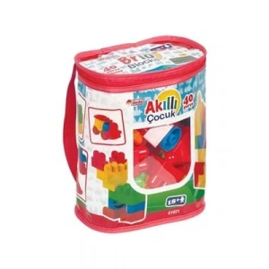 3E Grup - Dede 40 Parça Akıllı Çocuk Lego 01021