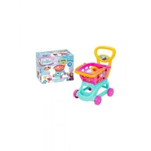 3E Grup - Dede Frozen Sepetli Market Arabası 03599